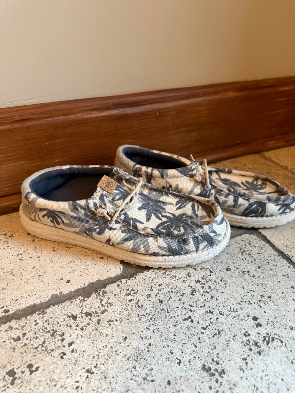 Hey Dude Wally Floral Slip-On Shoes